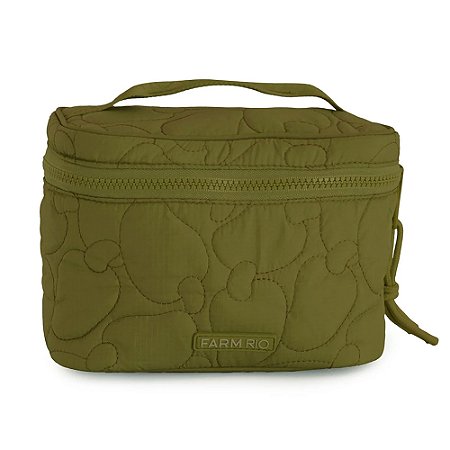 Necessaire Farm Me Leva Liso Verde