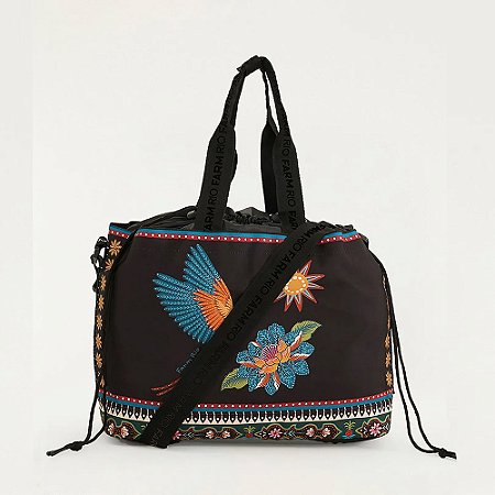 Bolsa Farm Carioca Samba das Araras