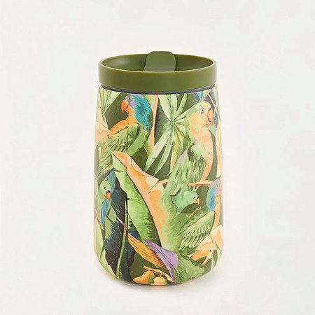 Copo Farm Que Sede 450ml Floresta Passarinho