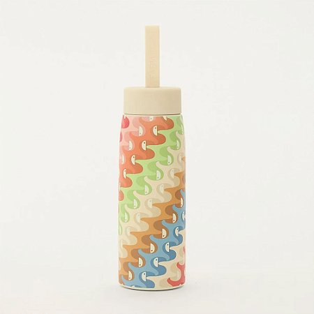 Garrafa Farm Que Sede 500ml Copatucano Multicolorido