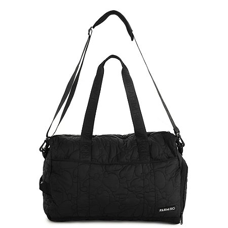 Bolsa Farm Viva Puffer Preto