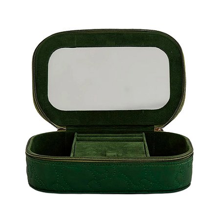 Porta Joia Farm Puffer Verde