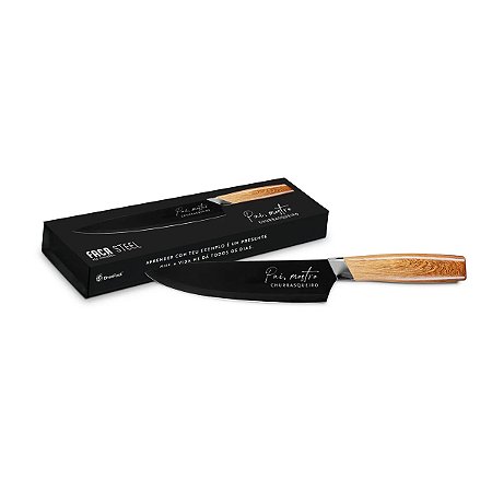 Faca Steel Premium Pai Obrigado Aço Inoxidável