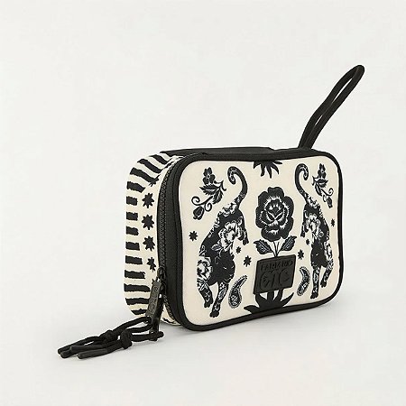 Necessaire Xêro Amor de Onça Off White