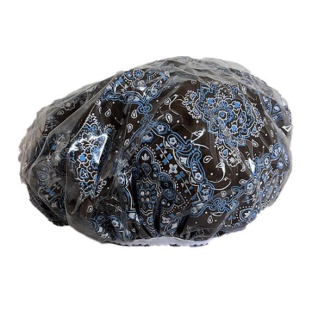 Touca de Banho Bandana Azul