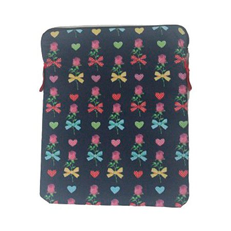 Case para IPad/ Tablet Florzinha com Lacinho