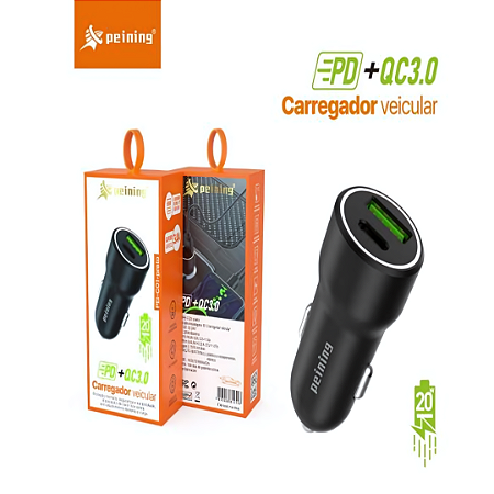 Carregador Veicular PEI-CC01 38W