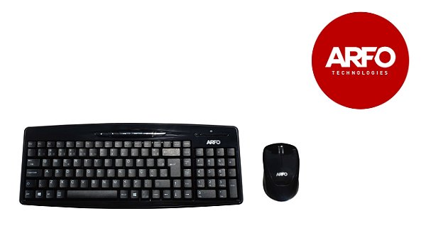 COMBO KIT TECLADO E MOUSE SEM FIO MOD.E28+E33