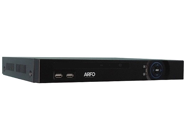 NVR PLC ARFO AR-2004A SMART DIY (INSTALE VOCE MESMO), 9 Canais (4 Canais PLC/Ip cabo + 5 Ip cabo)