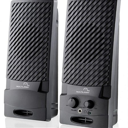 CAIXA DE SOM 2.0 1W RMS PRETO USB - SP050