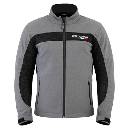 JAQUETA GP TECH WIND CINZA/PRETA