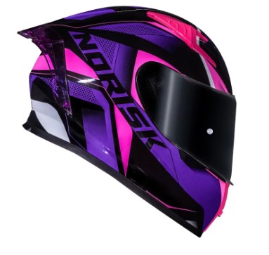 CAPACETE NORISK FLOW PULSE ROXO