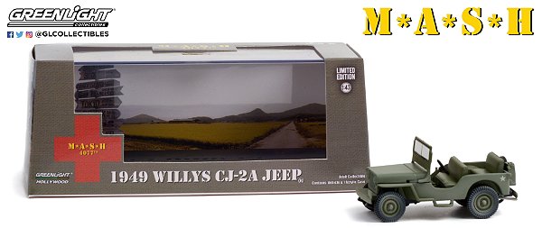 1/43 1949 JEEP WILLYS  MASH