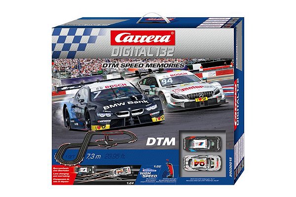 1/32 PISTA ELÉTRICA CARRERA DTM SPPED MEMORIES 7,3