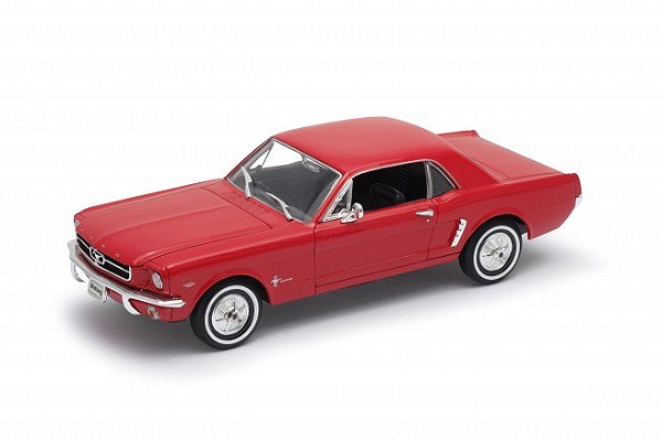 1/24 1964 FORD MUSTANG COUPE VERMELHO