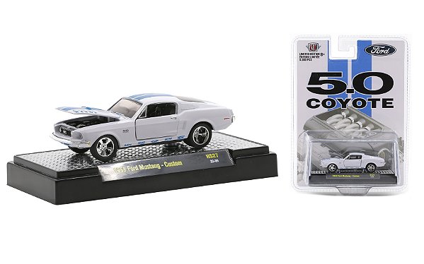 1/64 M2 MACHINES 1968 FORD MUSTANG CUSTOM HOBBY SPECIAL HS27