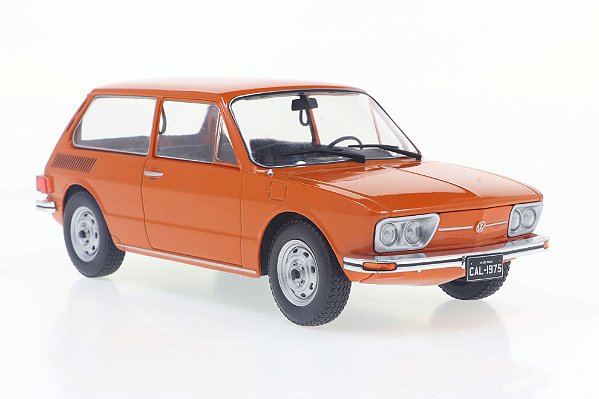 1/24 1976 VOLKSWAGEN BRASILIA LARANJA SERIE CALIFORNIA CLASSICS
