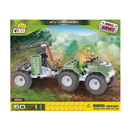 BUGGY MILITAR BLOCOS PARA MONTAR COM 60 PÇS