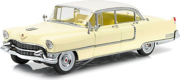 1955 CADILLAC FLETWOOD SERIES 60 AMARELO 1/18