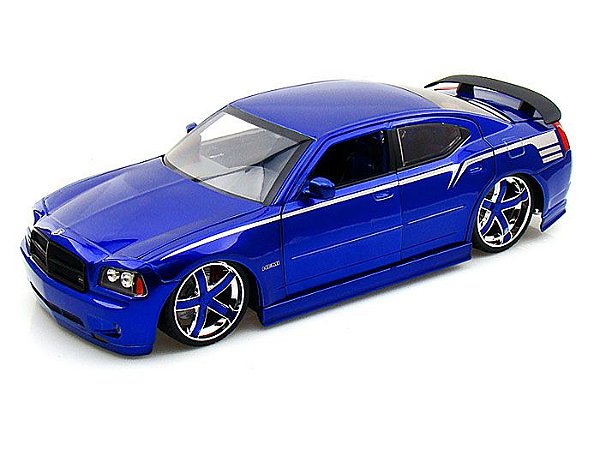 2006 DODGE CHARGER PURPLE LOPRO 1/18