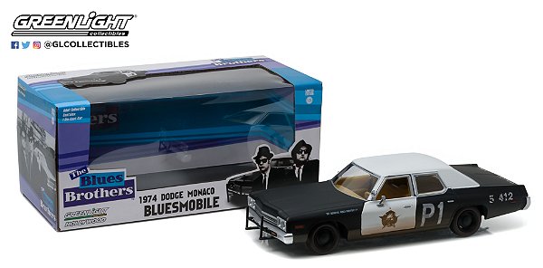 1974 DODGE MONACO BLUES BROTHERS 1/24