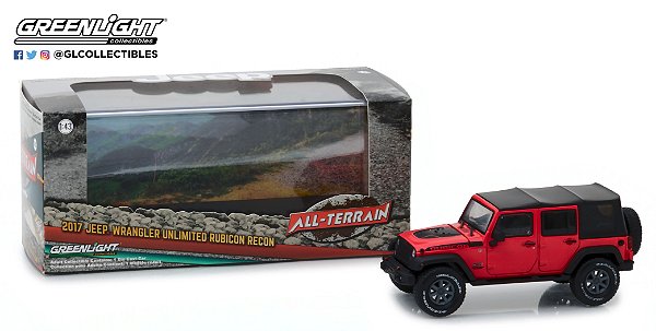 2017 JEEP WRANGLER UNLIMITED RUBICON 1/43