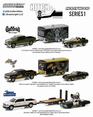 1:64 HOLLYWOOD HITCH & TOW SERIE 1