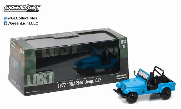 JEEP CJ-7 "DHARMA" SERIE LOST 1/43