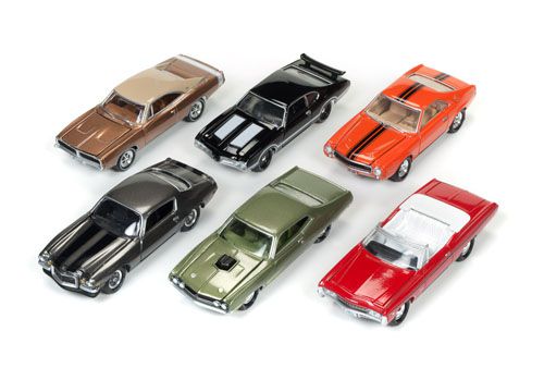 JOHNNY LIGHTNING MUSCLE CAR 3 SERIE A Miniaturas colecion veis