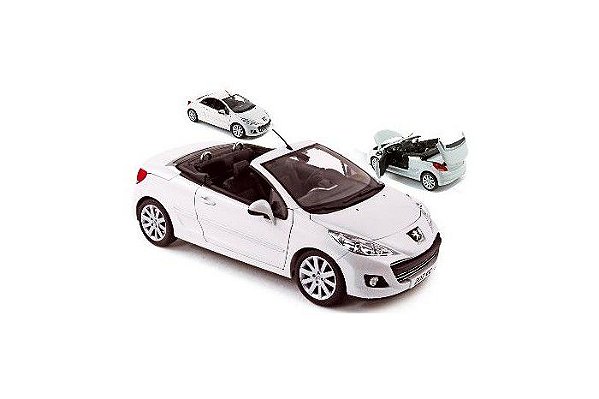 2007 PEUGEOT 207 CC BRANCO 1/18