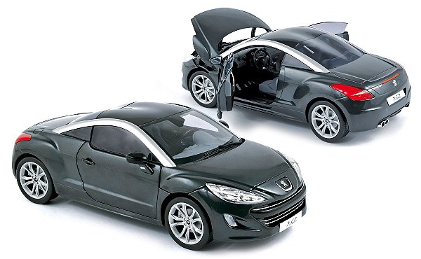 2010 PEUGEOT RCZ HARIA GREY 1/18