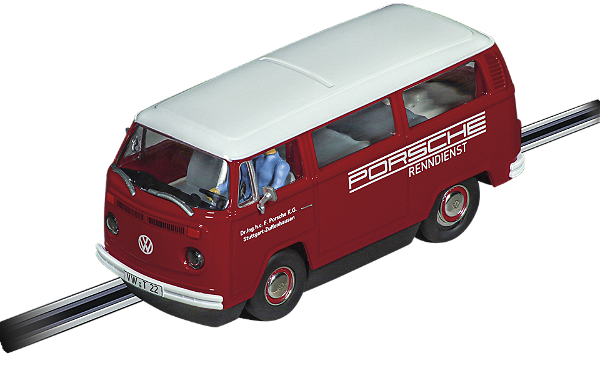 VW BUS T2B PORSCHE RENNDIENST PARA PISTA ELÉTRICA CARRERA