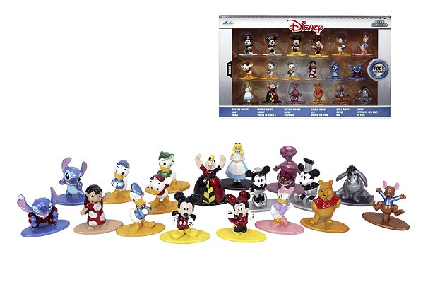 1/65 NANO CONJUNTO BONECOS  DISNEY WAVE 1