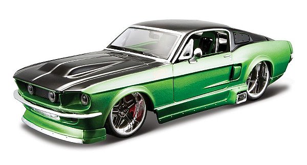 1967 MUSTANG GT KIT EM METAL PARA MONTAR 1/24