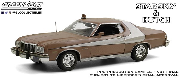 1/24 GREENLIGHT 1976 FORD GRAN TORINO STARSKY HUTCH