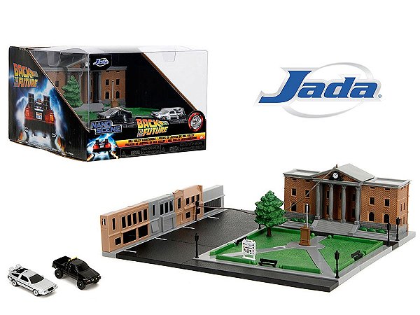 NANO DIORAMA DE VOLTA PARA O FUTURO HILL VALLEY COURTHOUSE
