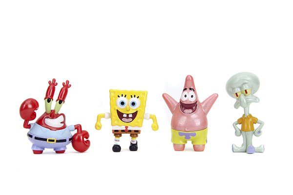 BONECOS BOB ESPONJA 2,5"