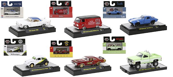 1/64 M2 MACHINES SORTIMENTO M2 DETROIT MUSCLE 71H