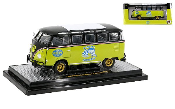 1/24 M2 MACHINES  1960 VW KOMBI BUS DELUXE EMPI