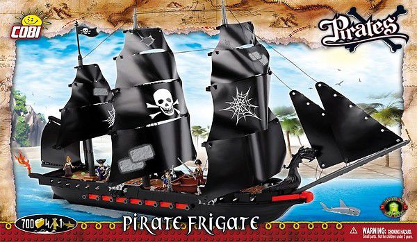 FRAGATA PIRATA BLOCOS PARA MONTAR COM 700 PCS