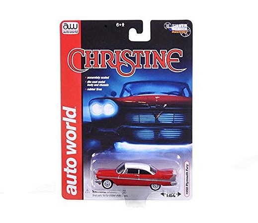 AUTO WORLD  1958 PLYMOUTH FURY CHRISTINE 1/64