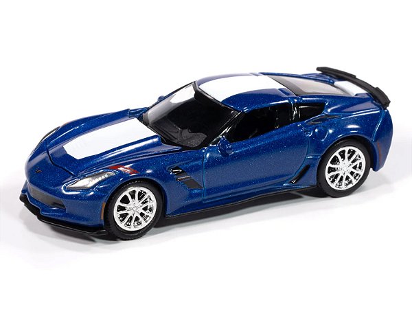 1/64 AUTO WORLD 2018 CHEVY CORVETTE GRAND SPORT BLACK