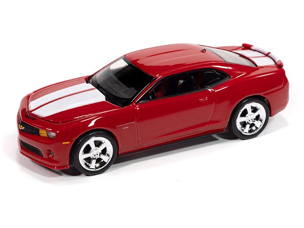 1/64 AUTO WORLD 2011 CHEVY CAMARO RS RED