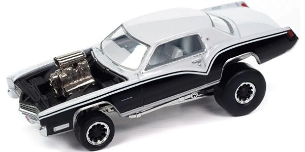 1/64 JOHNNY LIGHTNING 1967 CADILLAC ELDORADO ZINGERS WHITE