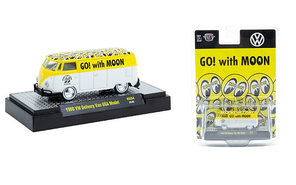 1/64 M2 MACHINES 1960 VOLKSWAGEN KOMBI MOONEYES HS54
