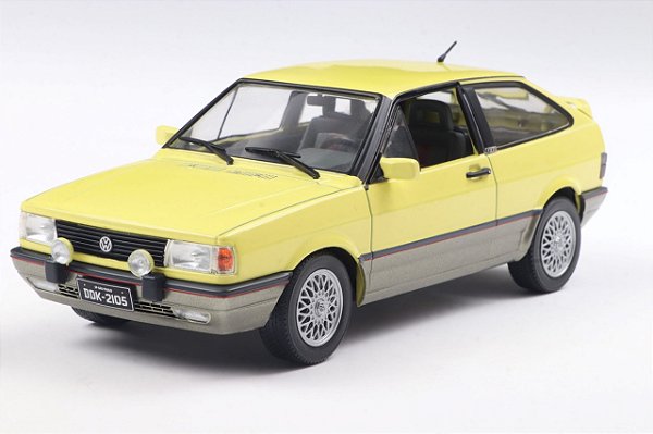 1/24 1993 VOLKSWAGEN GOL GTi AMARELO SUNNY SERIE CALIFORNIA CLASSICS