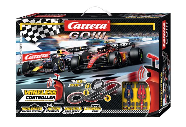 PISTA ELETRICA CARRERA FORMULA 1 FERRARI x REDBULL 5,3 METROS