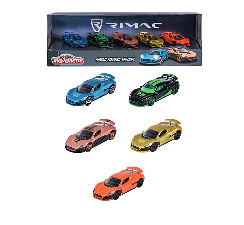 1/64 MAJORETTE GIFTPACK 5 CARROS RIMAC NEVERA EDITION
