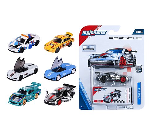 1/64 MAJORETTE SORTIMENTO PORSCHE DELUXE CARS