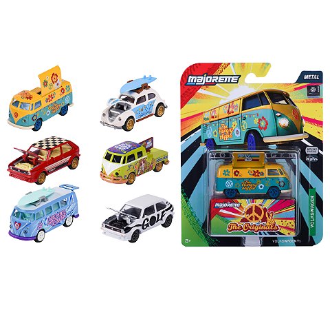 1/64 MAJORETTE SORTIMENTO VOLKSWAGEN DELUXE CARS